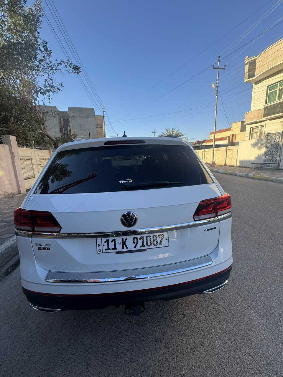 السلام عليكم للبيع فولكس واكن اطلس
2023 
حادثة مرفق ب صور بابين واحد تبديل و واحد بارد 
ماشيه 49000 كيلو متر
مواصفات SE
فول ماعده الفتحه
رقم بغداد
سته سلندر 
3600
السعر 260$وبيه مجال
للتواصل ‭+٩٦٤ ٧٨٢ ٨١٥ ٠٧٥٨‬


**إذا كنت صاحب هذا الإعلان وتريد حذفه لأي سبب، رجاءا أرسل رسالة إلى الدعم الفني**