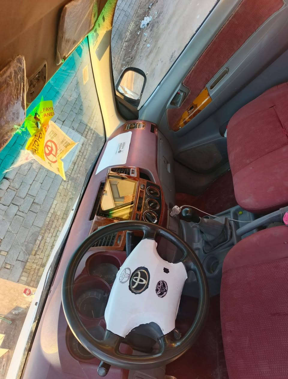 سلام عليكم بيكم تيوته موديل 2006 رقم ذيقار بسمي سنويه 28 دولي مكفوله كفاله من الكص والعيب الشرعي حدايده تخم تاير سيارة جديده كهربائيات كلها شغاله كير ومكينه كارتون ***********؛) ***********
