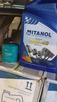 عرض خاص زيت ميتانول الألماني الاصلي  دبة 5لتر مع فلتر دهن الماني مع فل...