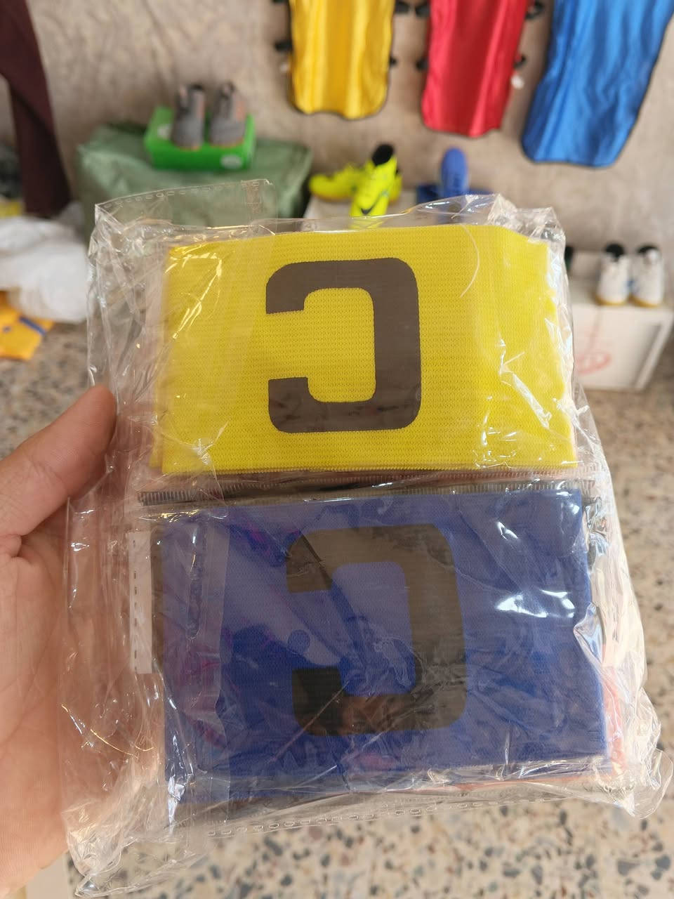 توفر تجهيزات رياضيه وبأنسب الأسعار
سعر الكره: 5.000 دينار
سعر الكف حراسه: 7.000 دينار 
سعر تجه شعر:  1.000  دينار 
سعر سوار رياضي اصلي: 1.000 دينار 
سعر الكابتنيه: 2.000 دينار 
متوفر توصيل جميع المحافظات العراق *********** واتساب للحجز 

عنوان المحل جسر ديالئ شارع الأطفاء مقابيل بلديه جسر ديالئ
