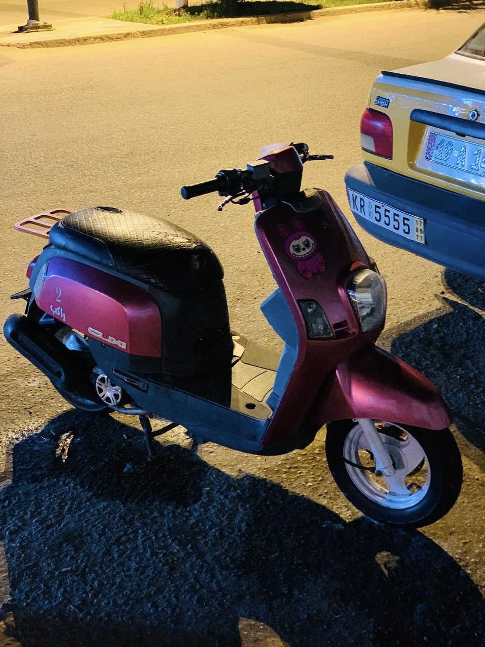 إسلام عليكم بوليس كابريتر 55 بلاد ماصاله هواي من نازله رمبه
شيال رياضي ذهبي

يدات بريك اصلي رياضي

قبق فلاوين رياضي اصلي

سبايدر رياضي توبو اصلي 

براغي كاعيه او براغي يدات النكي اصلي ذهبي 

كلوب. بك لايت كللوب عداد رياضي اصلي 

تاير جلاتين خلفي 

كشن رياصي 

كلجات رياضي اصلي 

باقي التفاصيل خاص    ( *********** ) 🩷🫶🏻
