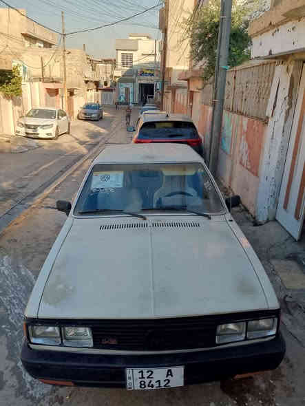 السلام عليكم للبيع برازيلي موديل 1987سياره مكفوله من كلشي بلاديه للأخير كير ومكينه شرط وبلاديات تبريد عل سويج ثلج🥶 شرط التحويل سياره صاعده هزه كامله مكاني موصل ‏‪***********‬‏ والسعر 35وبيها مجال لطيبين وتحياتي
