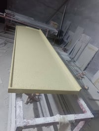 كوارتز ستندر كريمي  سعر المتر 55 دولار غير شامل الحوض  للاستفسار الاتص...