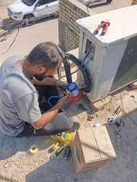 ورشة متنقلة • تركيب سبلت • النجف حي ميسان