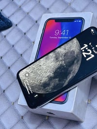 ايفونX مبدل فقط شاشه ذاكره64 بطاريه 82 بلاديه ممبدله جهاز مضموم وكارتو...