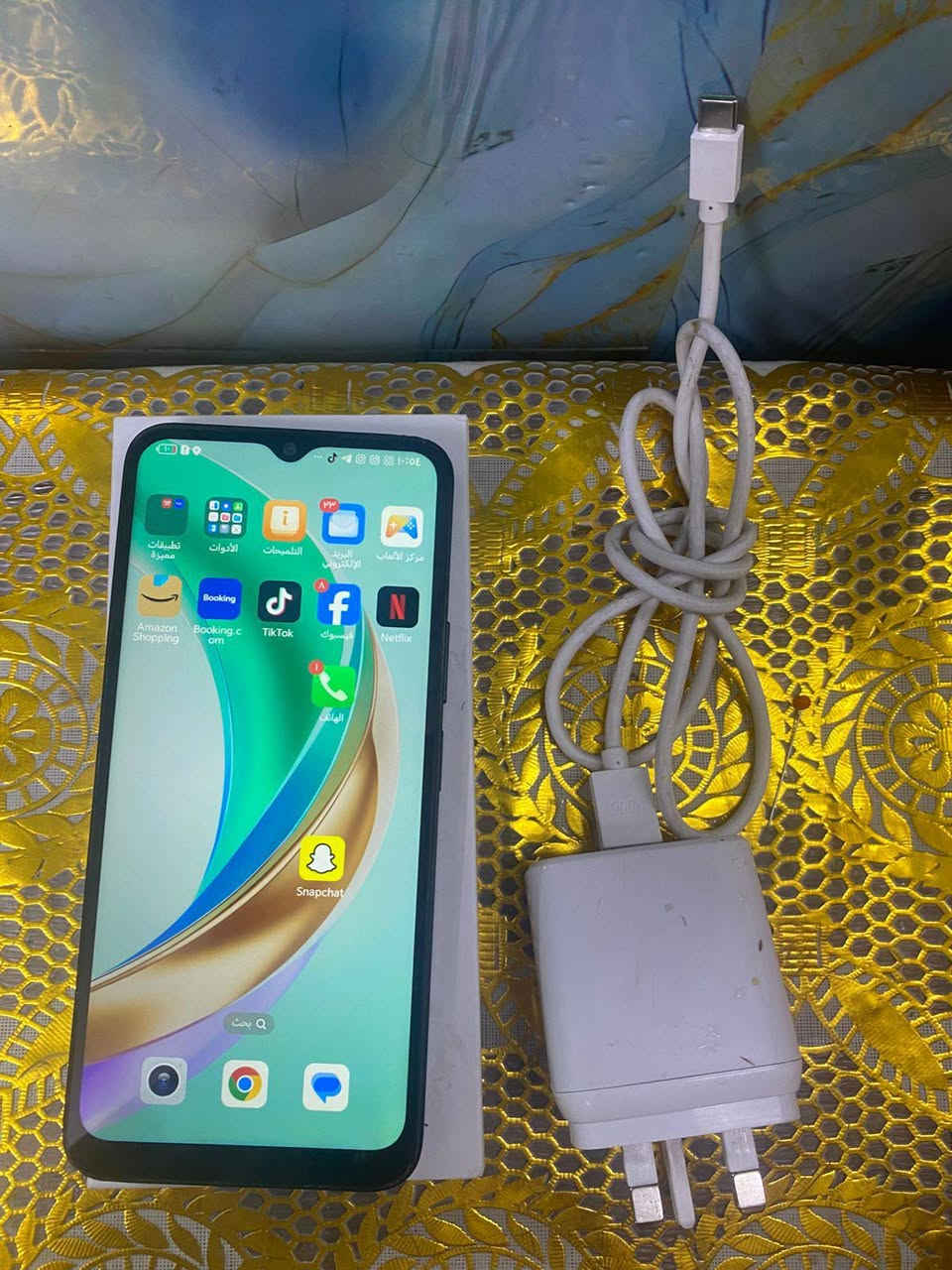 السلام عليكم موبايل هونرX6b ذاكره128اخو جديد تجي تفحصه ياله تاخذه موبايلي استخدام شخصي سعره 120الف   مكاني بغداد مدينه الصدر الهاتف ***********
