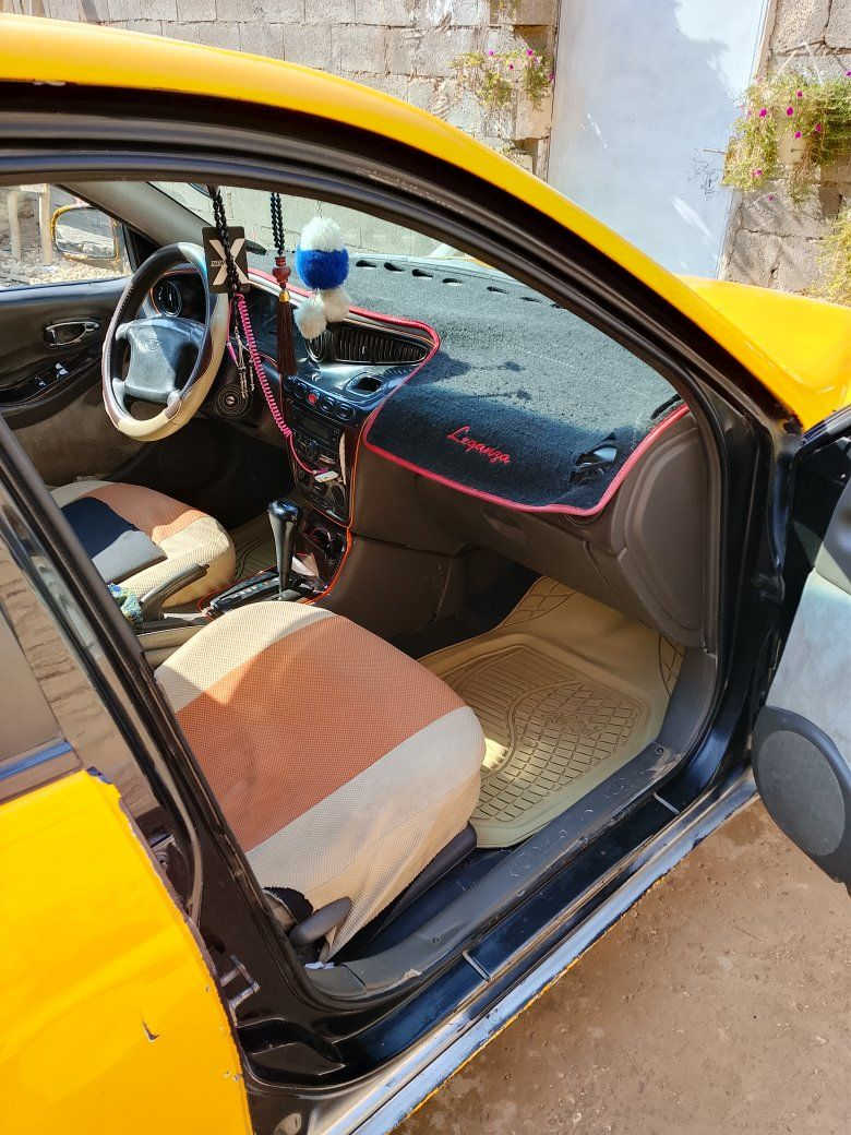 السلام عليكم 
دايو لكنزا موديل 2000 تكسي اصل خصوصي رقم بغداد مشروع وطني سنوية عظم عاج  محرك مفتوح كير اوتو ماتيك حاوية صار يومين من شديتة كهربائيات شغالة راديتر بالباكيت سراوين سلف وتخم بلكات ووايرات جدد صدر امامي زين تحتاج تايرات فقط وبعض الترتيبات..ابيع وكاله فقط ..وانتة وحيلك تريد تحول تريد تعوفهه مال شغل..مكاني حديثة..سعر من الاخير 26 سعر حديدة ..او مراوس بخصوصي نفس القيمة او شوية اعلى 
اليحب يتفضل وحياه الله


**إذا كنت صاحب هذا الإعلان وتريد حذفه لأي سبب، رجاءا أرسل رسالة إلى الدعم الفني**