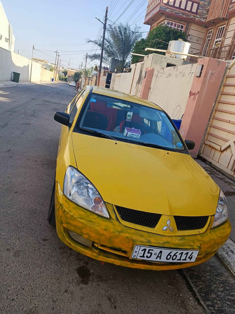 السلام عليكم ورحمة الله وبركاتة للبيع مسيبوشي لانسر موديل ٢٠١٠ خصوصي بس لونها ليموني شركة رقم انبار  العنوان الانبار فلوجة رقم الهاتف/***********
