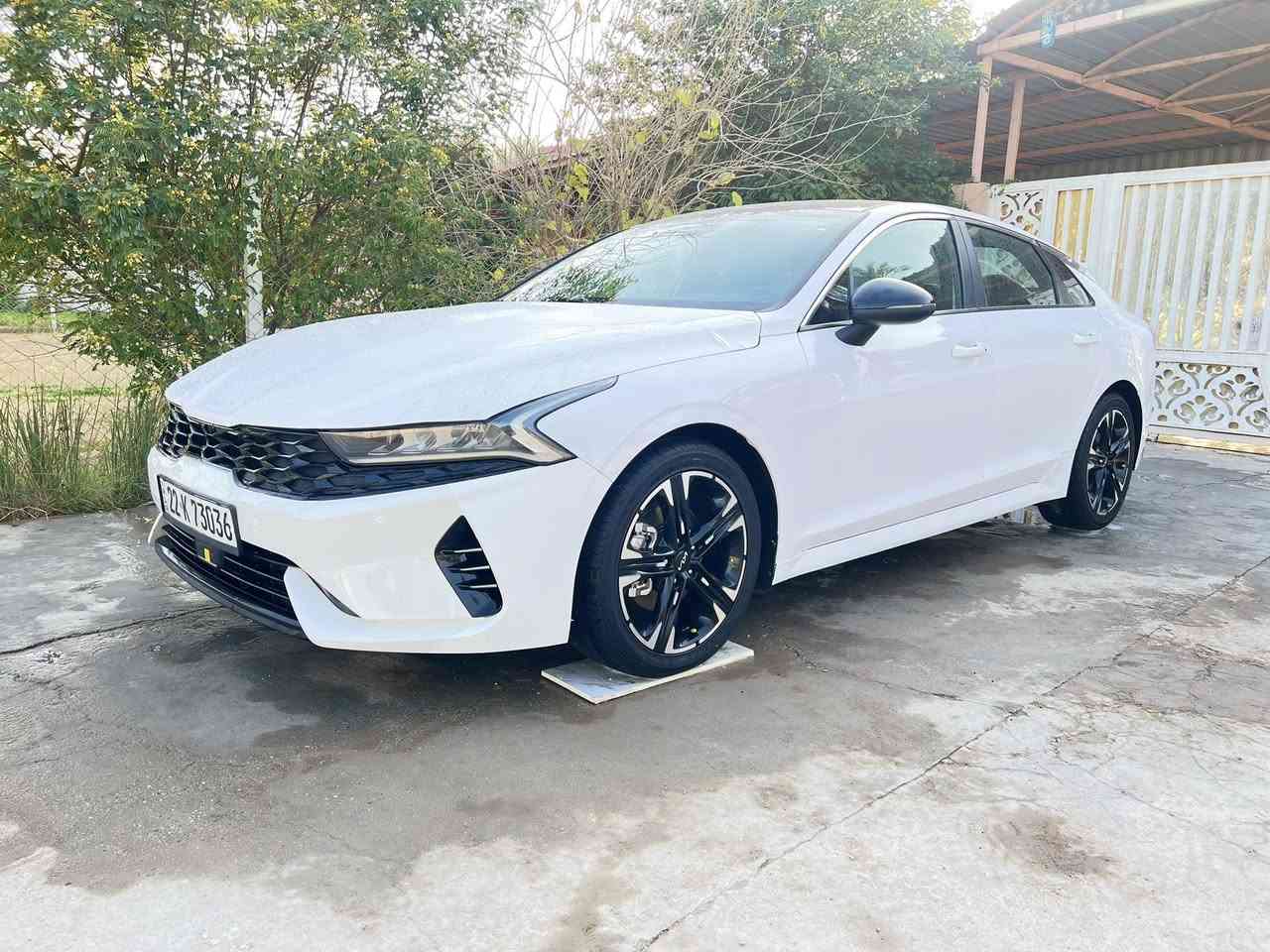 لبيع كي فايف موديل 2022 جيتي لاين فول موصفات معروفه حادثها بنيد فقط موضح بصور وسونار بدون دواخل مكينه 1600 تيربو ما مفتوحه ماشيه 60 ميل رقم اربيل دولي هزه وسنويه جديد 
مكان سياره بابل المركز 
السعر 168
***********
