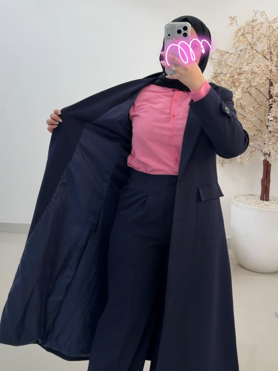 💙 تألقي باللون النيلي هذا رمضان 💙  

أناقة هادئة ولمسة فخامة تناسب كل إطلالة ✨  
متوفر بمقاسات من 40 إلى 54 👗  

🎨 اللون: نيلي راقي  

🚚 توصيل مجاني  
🔍 فحص القطعة بوجود المندوب قبل الاستلام  

اختيارك المثالي لإطلالات رمضان 🌙  
احجزي الآن والكمية محدودة ✨  

📩 للحجز والاستفسار دايركت


**إذا كنت صاحب هذا الإعلان وتريد حذفه لأي سبب، رجاءا أرسل رسالة إلى الدعم الفني**