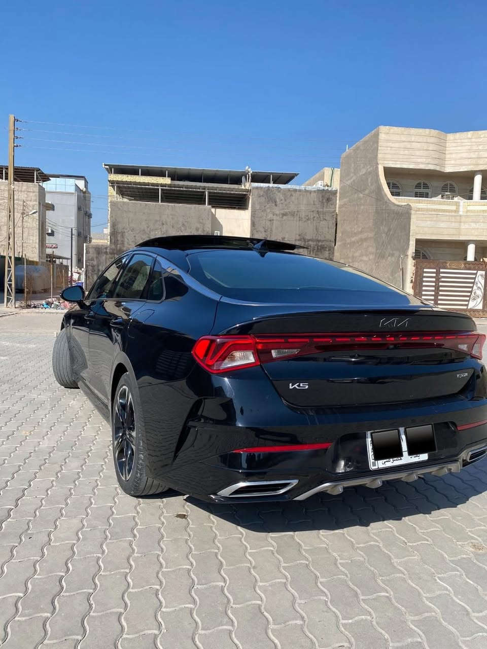 السلام عليكم // كي فايف Gt line  موديل 2023 لون اسود دواخل احمر فول مواصفات ماشي 29,000mi
حجم المحرك 1.6تيربوو رقم بغداد معوقين شاشه كبيره- كامره خلفيه دواره -مقاعد جلد احمر- بنوراما رادارات جوانب-رادار امامي- ورادار خلفي- تحديد المسار للقياده الذاتيه -هند بريك بصمه- بصمه تشغيل- بصمه ابواب- تشغيل عن بعد- اشاير بل مري- ثلاث انظمه للقياده- لايتات زنون ثلاث عدسات -كشافات زنون بلادي-ليد نهاري اصفر -جنطه كهربائي -كشنات جلد -كشن السائق كهربائي تدفئه كشنات -نظام الخرائط -ويل كب بلادي -شاحن لاسلكي-ماوس تحكم ...
ضرر السياره / تبديل جاملغ +ربع البنيد صبغ +بارد حافه الباب + بارد خفيف بل جاملغ 
السعر 180 وبيههه مجال بسيط بعد المعاينه 
للاستفسار الاتصال ع الرقم ***********
