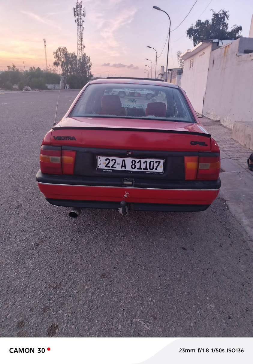 اوبل فكترا موديل 92 مكينه, 16قايش عريض رقم دولي اربيل سنوية ال 30 دفتر بانزين بيها تخم تاير كير عادي سقف سلايت قفل مركزي بيها جاملغ خلفي مضروب  بدون دواخل السعر 35بيها مجال بسيط العنوان كركوك مامتواجد ع الفيس الشراي يخابر ***********
