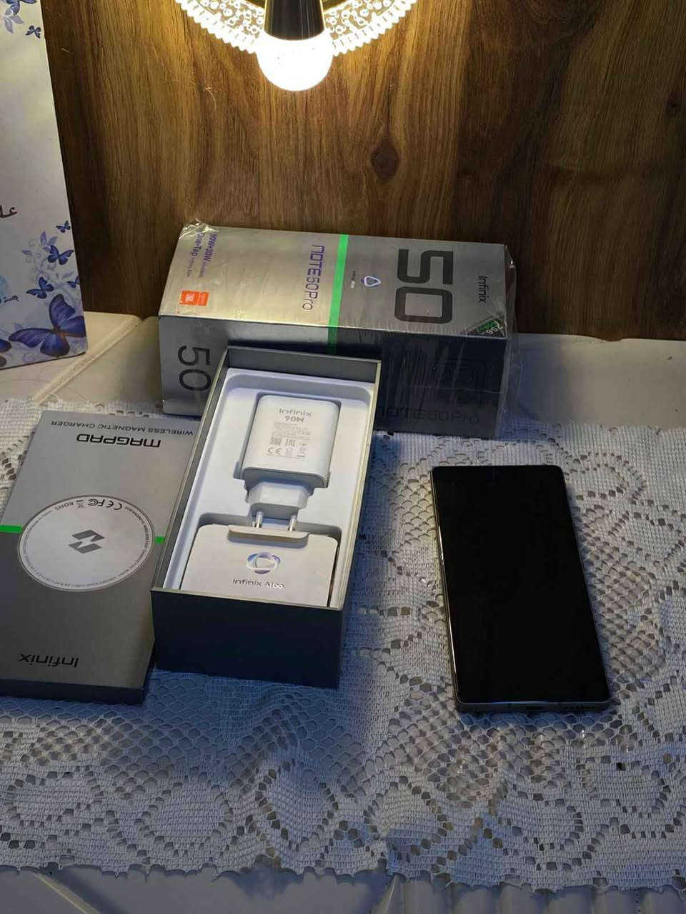 انفنكس نوت 50برو ذاكرة 256 جهاز استخدام قليل  بطارية 5200 يدعم شحن لاسلكي او عادي مكاني بغداد ملحقاتة كاملة بغداد, العراق


**إذا كنت صاحب هذا الإعلان وتريد حذفه لأي سبب، رجاءا أرسل رسالة إلى الدعم الفني**