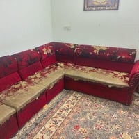 تخم ديوان سبع مقاعد فقط يحتاج قماش السعر ١٢٥ وبي مجال مكان الحسينية ال...