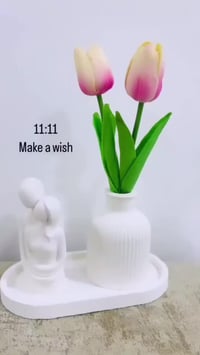 قلادة 11:11 • ستانلس ستيل • ذهبي وفضي