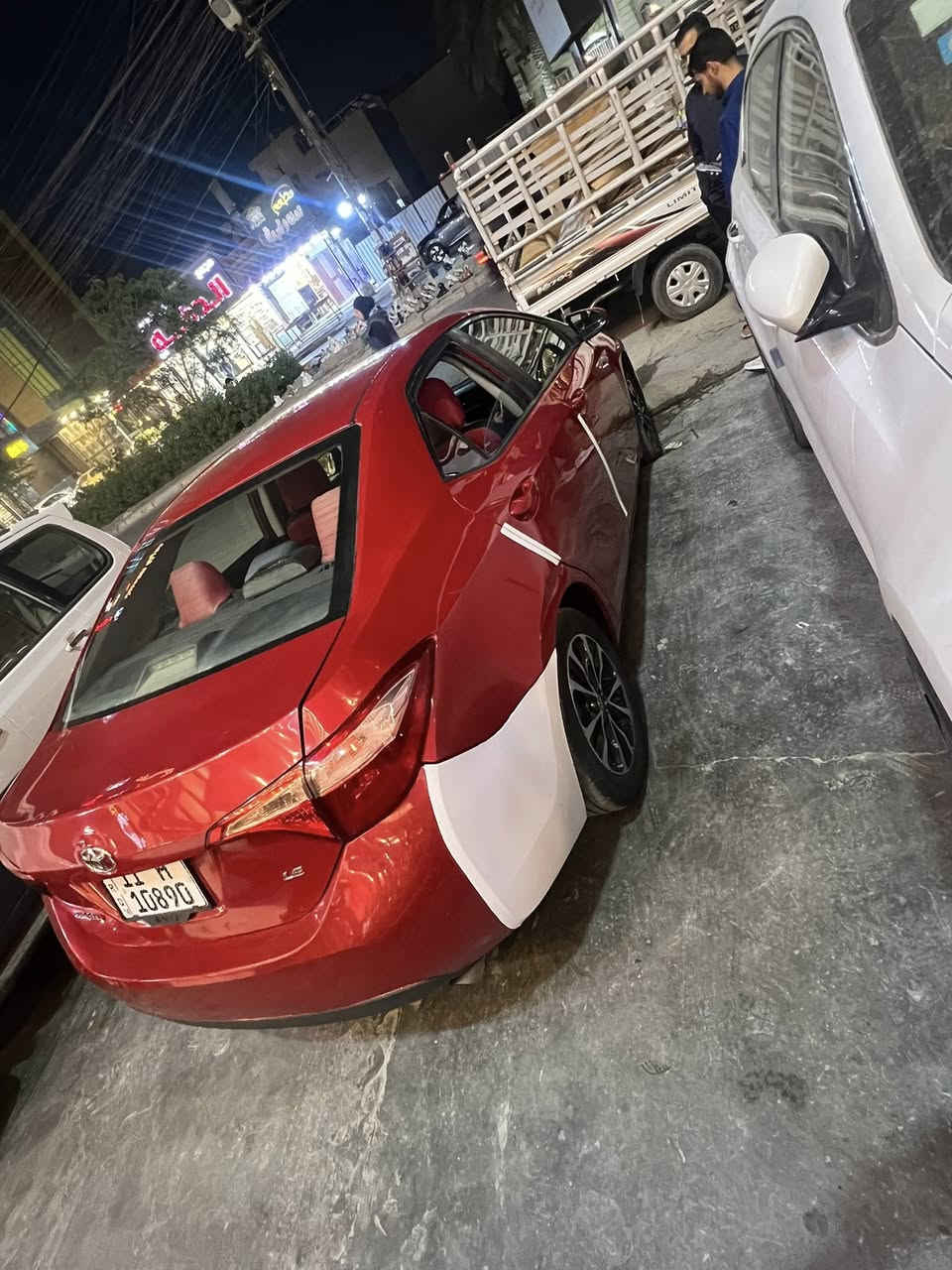 سلام عليكم 
كورلا 2019 امريكي
حادثه جاملغ خلفي قبق  جنطه بدون دواخل بدون يرباك
سياره بل عراق بيه شخط بل جاملغ مامي باب خلفي 
سياره رقم بغداد جديد دولي بسمي
صدر مامي خلفي جديد
تخم تاير جديد 
تبريد ثلج ❄️ 
سعر 133 بيه مجال 
***********
مكاني بغداد البنوك
