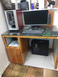 طاولة كمبيوتر • ألمنيوم • 120x70