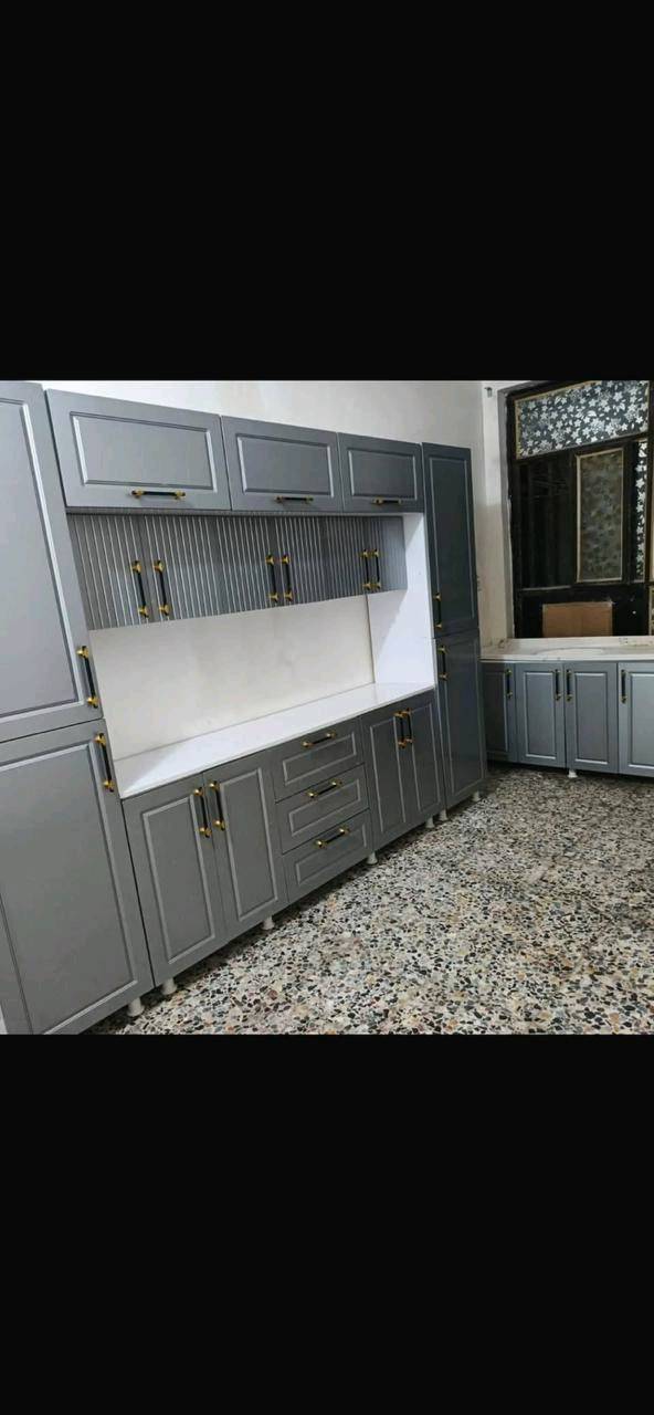 كاونترات خشب درجه اوله شرط الضمان.. توصيل مجاني لجميع المحافظات العراق كامل معه شد ونقل 