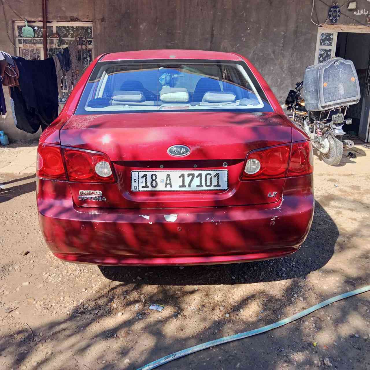 اوبتيما 2007وارد أمريكي مكينه 2400خمسه كير سياره بيه 4قطع صبغ تبريد نقصه غاز فقط وبسمي كبل تمشي عقد مروري السعر 85وبيه مجال والسوك كلشي بي مكاني بابل مشروع المسيب قريت الطاهريه ***********
