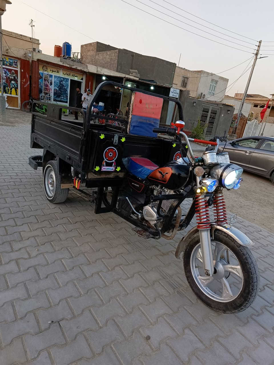 سلام عليكم ستوته للبيع موديل 2020 مكينه شرط 
جيس 

دراجه حلوه 

سعر خاص رقمي ***********
