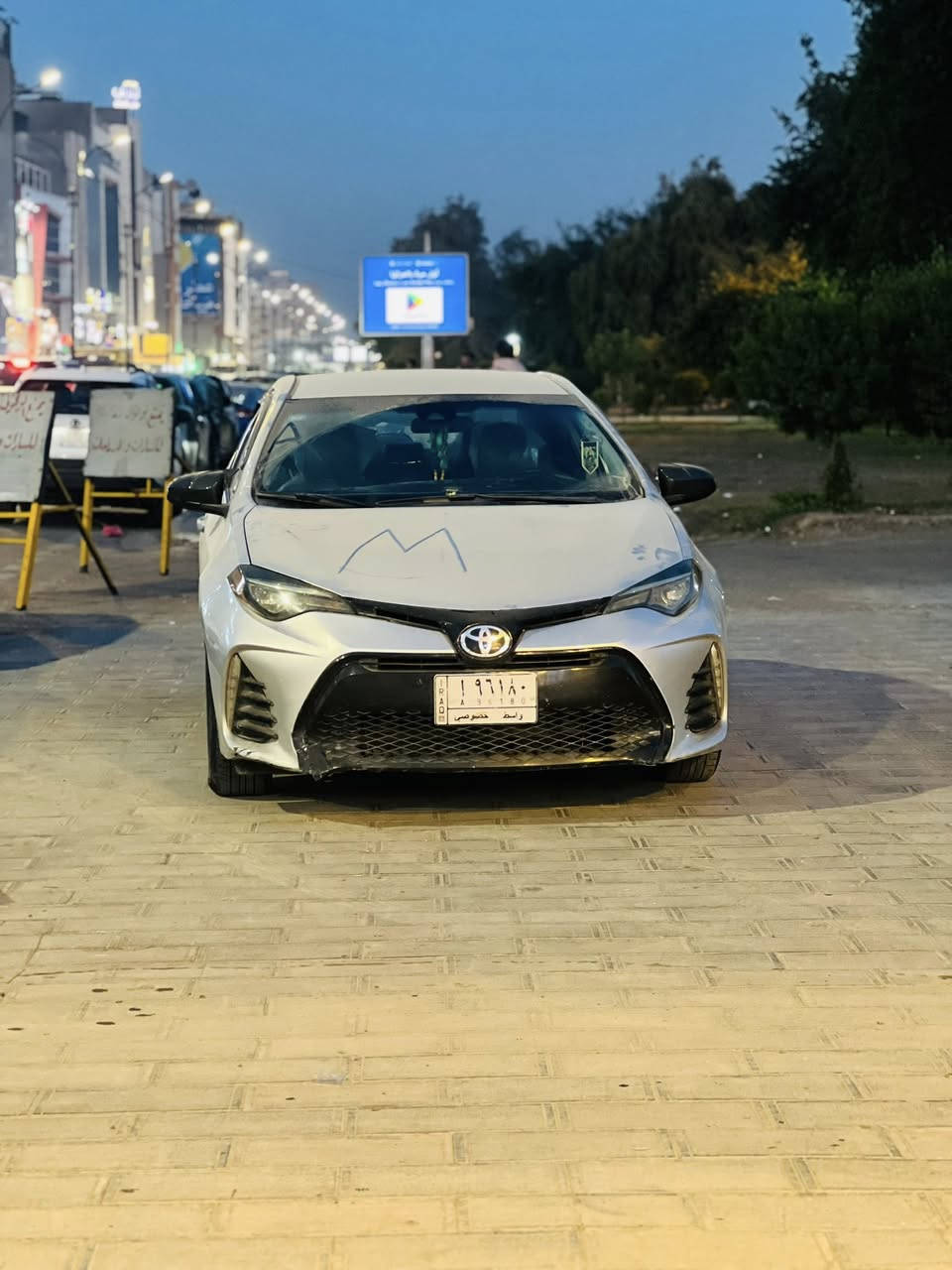 السلام عليكم شباب كورلا مديل 19 أمريكي دوشمه جاهزه سياره رقم واسط بسمي سعره 135بيه مجال رقم ‭٠٧٧٠ ٣٩٠ ٩٤٩٦‬
