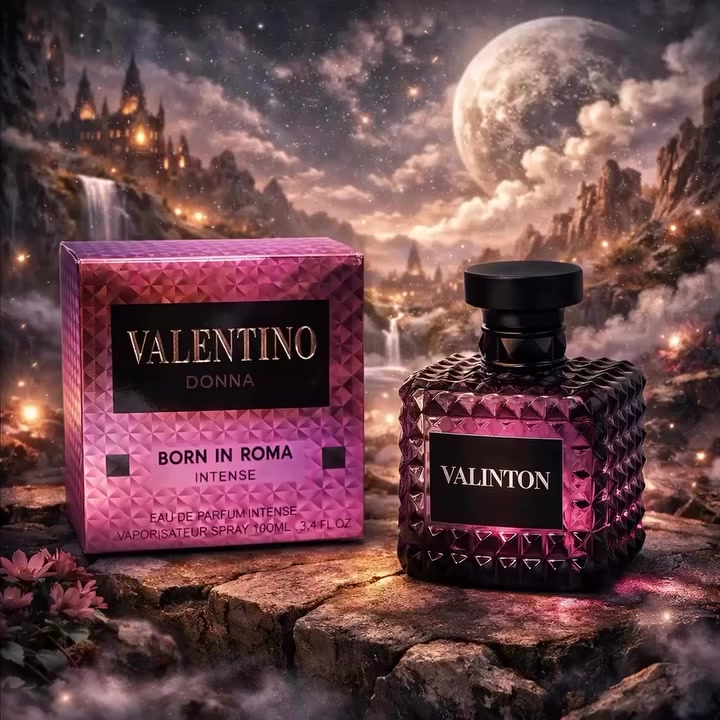 عطر فالنتينو دونا بورن إن روما (Valentino Donna Born In Roma) هو عطر نسائي شرقي زهري عصري وأنيق، صدر عام 2019. يمزج بين الفلفل الوردي، الكشمش الأسود، والبرغموت في الافتتاحية، وقلب من الياسمين، وقاعدة دافئة من الفانيليا والأخشاب، مما يجعله مثالياً للمناسبات والسهرات بفضل ثباته العالي ورائحته الجذابة. 
ذا بيوتي لاين
ذا بيوتي لاين
 +2
أبرز عطور فالنتينو النسائية ومميزاتها:
فالنتينو دونا بورن إن روما (Born In Roma): يجمع بين الفخامة والأنوثة العصرية، مناسب للاستخدام اليومي والمناسبات الخاصة.
دونا بورن إن روما انتنس (Born In Roma Intense): إصدار أكثر تركيزاً وعمقاً، يبرز فيه الفانيليا والياسمين بشكل مكثف لإغراء أكبر.
فالنتينو دونا (Valentino Donna): عطر تشيبر-زهري، يتميز برائحة الورد البلغاري والسوسن مع لمسات جلدية ناعمة، يمثل الأناقة الكلاسيكية.
فالنتينو دونا بورن إن روما إيفوري (Ivory): إصدار يجمع بين الماندرين والمارشملو لمسة حلوة ودافئة. 
قولدن سنت
قولدن سنت
 +6
مميزات عطر فالنتينو النسائي:
الرائحة: توليفة متوازنة بين الأزهار الرقيقة والتوابل الدافئة.
الثبات: يتميز بثبات عالي يدوم طويلاً، مما يجعله مناسباً للسهرات.
التصميم: تأتي الزجاجة بتصميم مستوحى من الهندسة المعمارية الرومانية والأزياء الراقية (هوت كوتور) لدار فالنتينو. 
ذا بيوتي لاين
ذا بيوتي لاين
 +3


**إذا كنت صاحب هذا الإعلان وتريد حذفه لأي سبب، رجاءا أرسل رسالة إلى الدعم الفني**