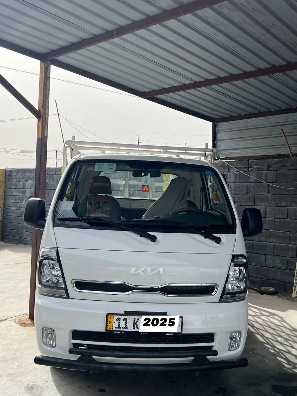 السلام عليكم ورحمة الله وبركاتة
كيا بنكو فحل 4000 
موديل 2025 
ماشية 5000
السياره بوضع الشركة زيرو 
كامله محجر وتحوير تاير 
مكانة بغداد الويسفيه 
***********
