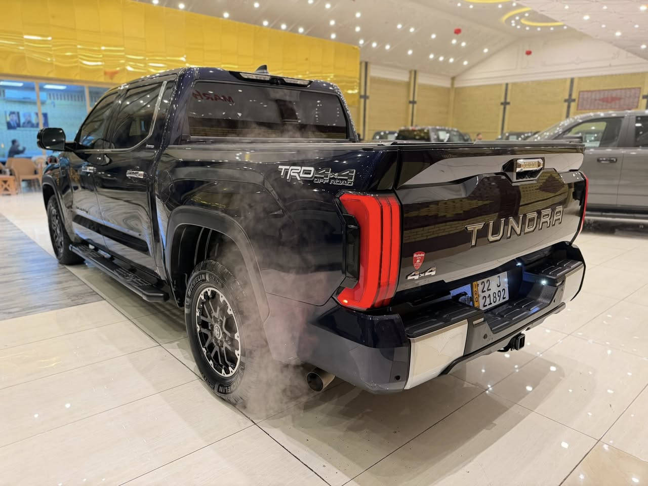 MCA IRAQ 
——————————
BRAND : TOYOTA TUNDRA
CLASS : LIMITED TRD
ENGINE : V6 - 3.4T  - 4x4
STATUE : CLEAN TITLE كلين تايتل 
YEAR : 2024
PRICE :  $
COUNTER :  32,000 MILE
IMPORTING : وارد كندى 
ADRESS : Erbil , أربيل شارع ١٠٠م صف دائرة گمرگ
FOR IFORMATION CALL US :
MARHABA CARS 
 📞 : ***********
📞 : ***********
