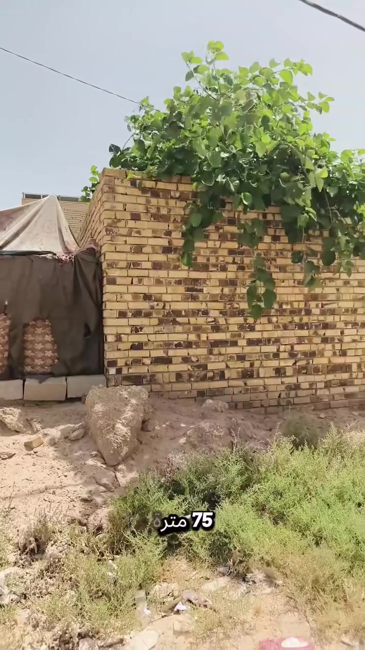 ياالله قطعه ارض للبيع المساحة الكلية( ٧٥م)  ركن على ساحه وخلفه ساحه مفتوحه والمكان راقي جداً ممتاز خلف الدفاع المدني👍👍 خلف شارع ٢٠ للاستفسار والاتصال👍👍 على الرقم ***********///الموسوي للعقار//الحيدريه//حي التحدي👍👍//
