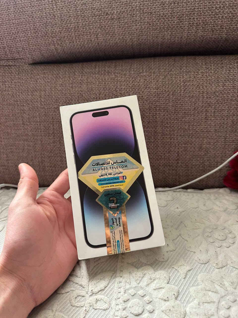 14 pro max
256
نظيف شرق اوسط كامل ملحقات 
بطارية 82 
ظهر مفطور 
ممبدل بي شي 
مكاني حلة 
790 الف 
***********
