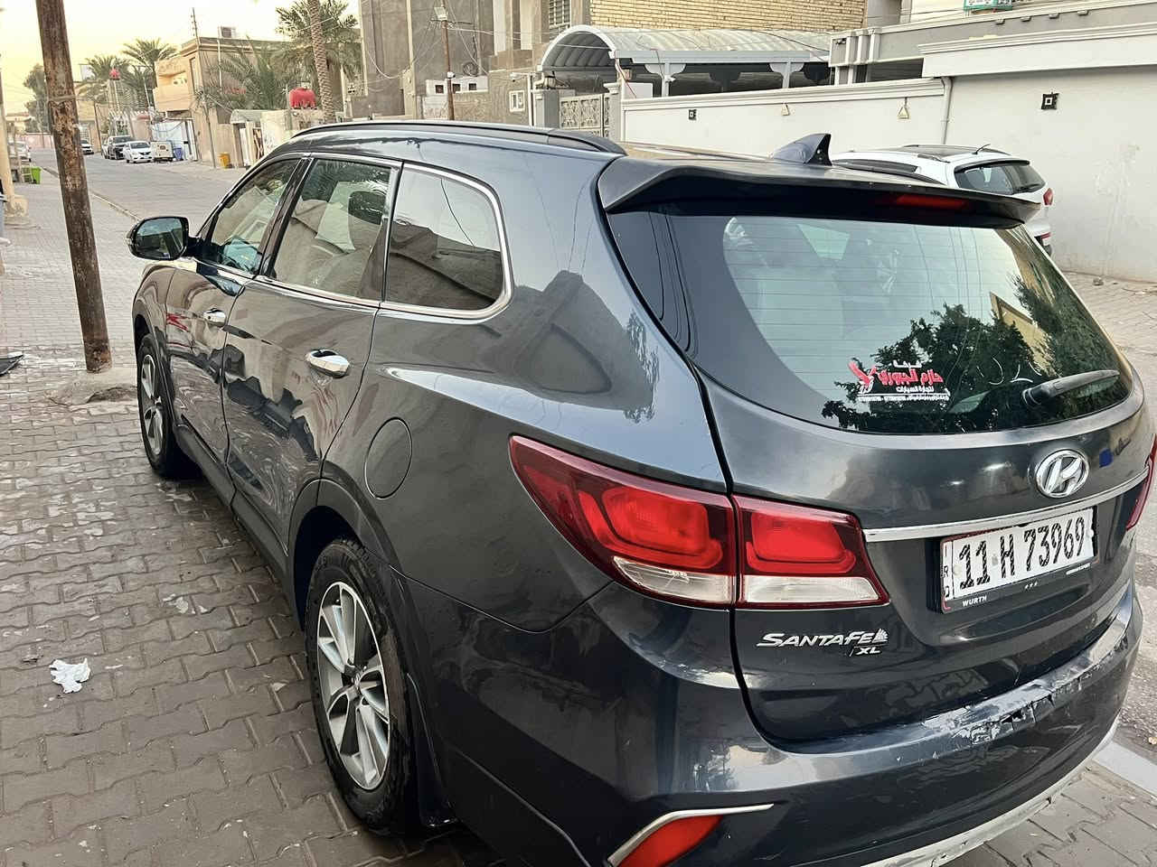 سنتافي 2019 سبعه راكب حادث باب السايق والي ورا السايق 
فول ماعدا الفتحه 
كشنات جلد كهربائي تدفئه تبريد
اضاءه ترحيب 
تبريد بيانو
محرك سته سلندر
كير 6نمر اتوماتيك 
مراوس او بيع
السعر  125
للاستفسار واتساب***********

