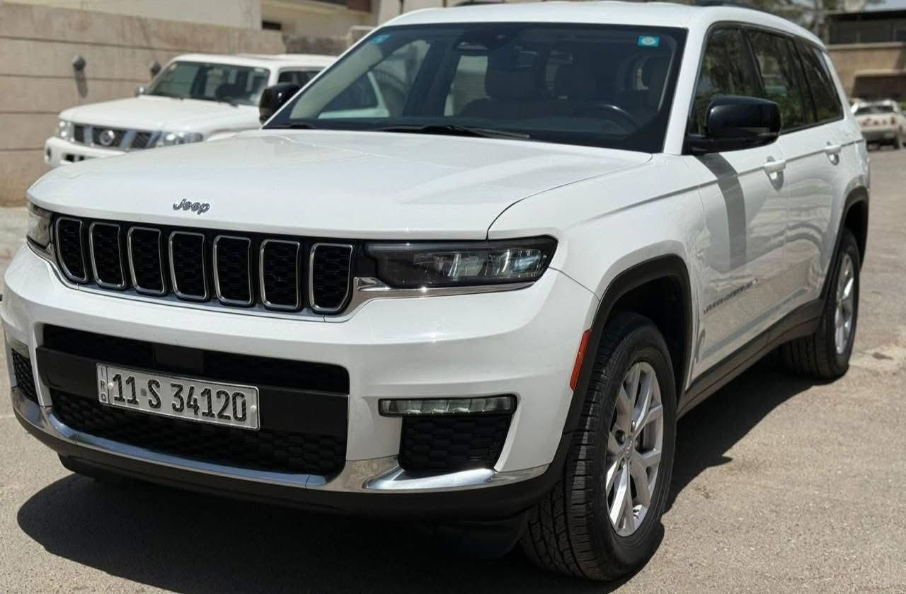 جيب لمتد 2022 LIMITED (L ) فوول مواصفات
 عدا الفتحة  ماشية 85 الف كيلو 7 راكب مقاعد منفصلة vip
وارد امريكي
محرك 3600 
مقاعد تدفئة و تبريد 
ستيرن تدفئة 
صندوق كهرباء
رادارات محيطية 
وباقي مواصفات اللمتد المعروفة 
( السيارة بيها صبغ بنيد و جاملغات امامية نظيفة جدا بدون اي نقص ) سيارة مكفولة من شاصي ومحرك 
رقم بغداد
رقمي ***********
