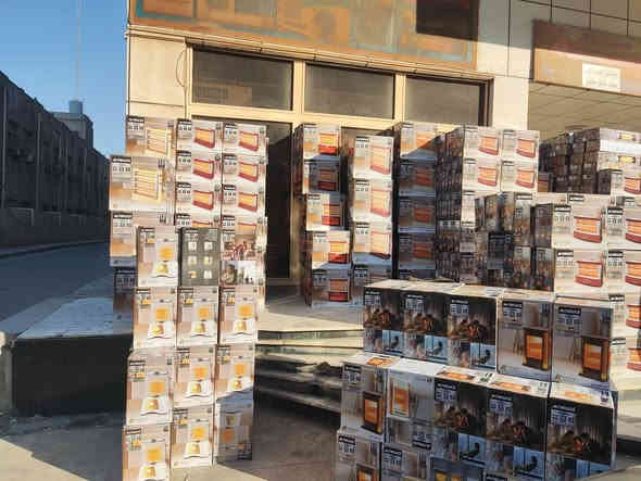 السلام عليكم متابعين معارض البنين للاجهزة الكهربائية 
واسعد الله اوقاتكم بكل خير 🌹🌹🌹🌹🌹🌹♥️♥️♥️♥️♥️♥️
مع حلول فصل الشتاء والاجواء الباردة 
نوفر لكم افضل انواع الهيترات والمدافى من 
                         شركة نوال 
               بكافة الاحجام والموديلات  

يتوفر بيع بالتقسيط المريح ⭐⭐ لموظفين شركة نفط ميسان 🌹🌹🌹🌹🌹 ويتم الاستقطاع عبر (تايم شيت/ظرف راتب فقط)
                   💥💥وبدون مقدم💥💥
...........................................................

يتوفر بيع بالتقسيط المريح 💥💥💥💥💥
لكافة الموظفين والمتقاعدين في محافظة ميسان 
من حاملين بطاقه مصرف الرافدين حصرا 
بدون كفيل 🌟🌟
بدون مقدم 💥💥
لطلب او الاستفسار يرجى الاتصال على الارقام التالية 
***********📱📱
***********📱📱
او مراسلتنا عبر الخاص 🌹🌹🌹🌹🌹🌹
العنوان /ميسان العمارة/ بداية شارع بغداد 

توجد خدمة توصيل 🛻 داخل مركز المحافظه والدفع بعد الاستلام 🌹🌹🌹🌹🌹
