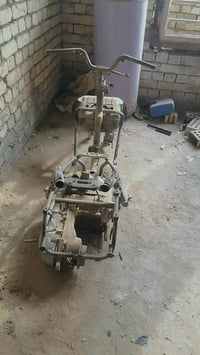 دراجة فراشة • شاصي ومحرك كايم • مكان الامين الثانية