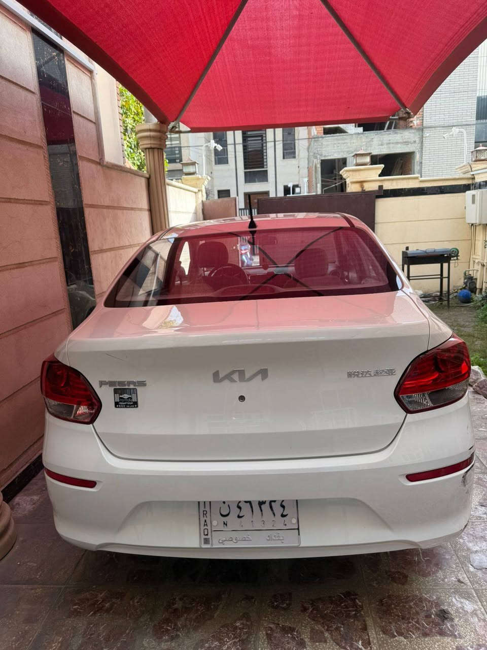 كيا بيكاس 2023
لون ابيض
ماشية 8200
فتحة سقف 
كاميرا داشكام(داشسكيور) امامي صوت وصورة وخلفي اصلية
شاشة سمارت اندرويد اصلية مع كامرات خلفية 
السيارة استخدام منزلي فقط سيارة اخت الزيرو
مكفولة گير ومحرك وصبغ 💯 
دبل سويچ
السيارة بإسمي والتحويل مباشر
مكان السيارة زيونة قرب الشقق
السعر 19 ونص مليون عراقي
***********

