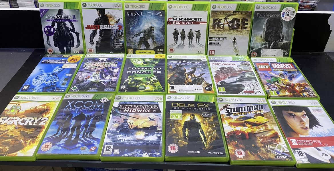 العاب xbox 360 اصلية كلها نضيف جداً  وبيهم يشتغل على جيل جديد ✅


**إذا كنت صاحب هذا الإعلان وتريد حذفه لأي سبب، رجاءا أرسل رسالة إلى الدعم الفني**
