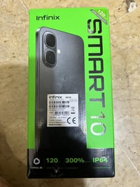 جهاز lnfinix سمارت 10  نضافه ١٠٠٪؜ مساحه ١٢٨ بطاريه 5000 سعر 180بي مجا...