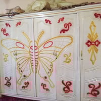 غرفة نوم • نجارة درجه اولى • مراية مصدعة