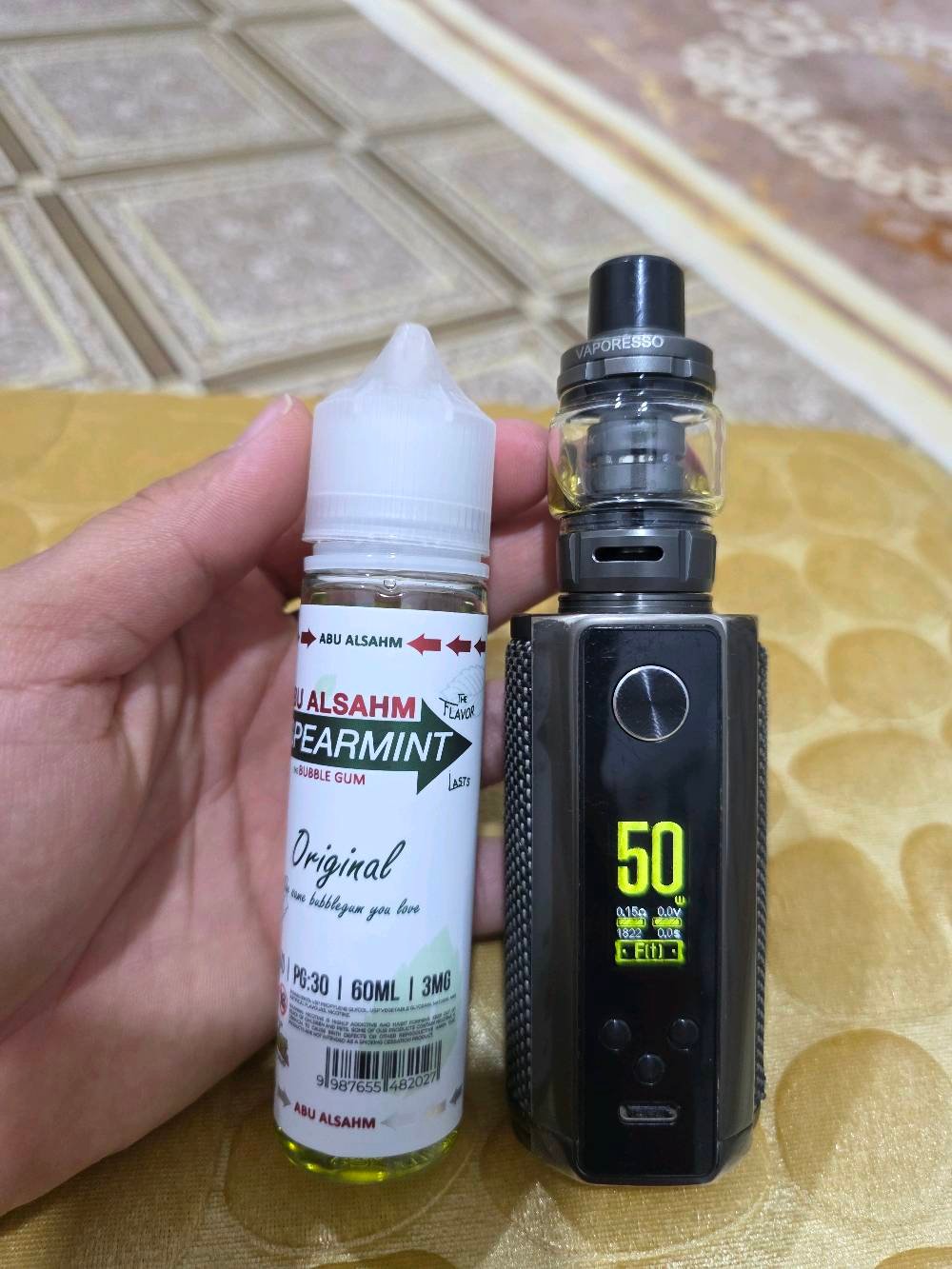 للبيع ڤـيب ڤـابريسو تارگـت 200
(Vaporesso Target 200)
الغني عن التعريف يتميز بقوة تصل إلى 200 واط ويعمل ببطاريتين لأداء يدوم طويلاً حتى يوم كامل حسب الأستخدام الجهاز مزود بشاشة TFT ملونة تعرض كافة التفاصيل بما فيها (عداد السحبات وشحن البطاريه وقوة السحبه) يعطيك الجهاز أقوى نكهة وأضخم كثافة بخار ملحقاته فلتر جديد ومعسل جديد نكهه علك النعناع بعده ما مستخدم كما موضح في الصوره شحن تايبسي الجهاز جديد استخدام قليل كما موضع عدد السحبات 1800
السعر :80 الف