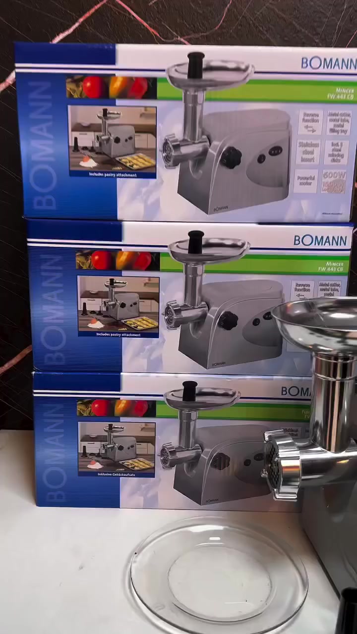 مثرامه لحم شركة بومان
مع ضمان 6 أشهر
متعددة الاستخدامات
للثرم للكبه للمعجنات
بسعر مناسب 👈55 الف👉
للحجز والاستفسار مراسلة الصفحة
أو واتساب ***********
