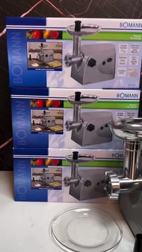 مثرامه لحم شركة بومان مع ضمان 6 أشهر متعددة الاستخدامات للثرم للكبه لل...