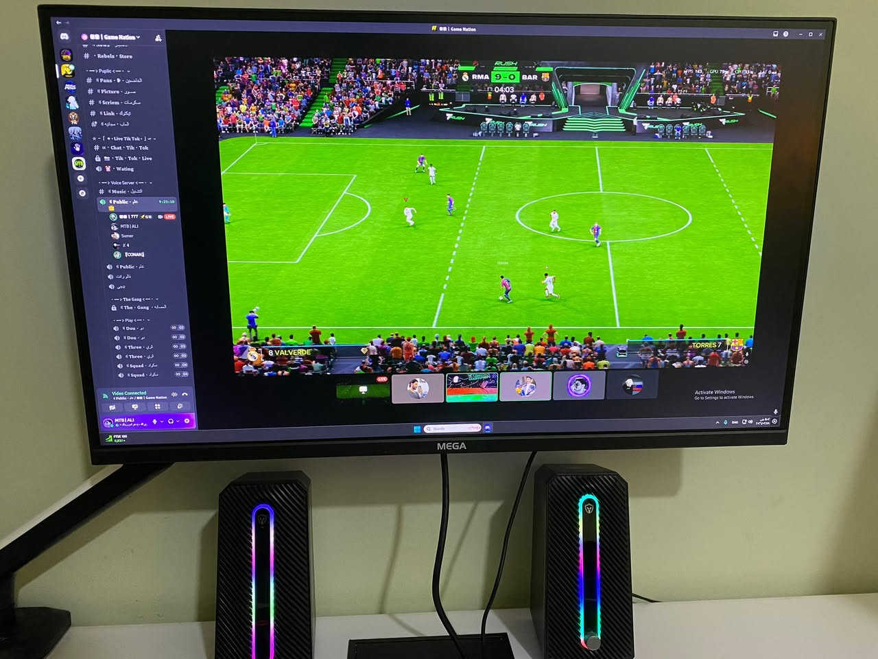 السلام عليكم حاسبة للبيع

cpu i5 12400 new
ram ddr4 kit 2*8g 3600 TEAM  rgb T-FORCE
argb controller 10fan
FAN CASE 12CM
باور سبلاي Vp700 -700 5-19
ECONOMIC AIO 3 WHITE 2FAN 
GIGABAYTE M.2 512
GIGABYTE 4060 3 fan ٣ فانات الكارت الجبير
GIGABYTE-M/B H610 K DDR4 2.0
White case 09
مع شاشتين
Monitor Mega 2K 165hz 27 inch ips
Monitor Acer Full Hd 75hz 24 inch
مع يو بي اس
UPS 1500va جديد 
مع كيبورد ريد دراگون وماوس ريد دراگون فقط تقريباً سعرهم ١٠٠
التجميعة كاملة سعرها ١٨٠٠ مليون و ٨٠٠ الف
رقم:  ***********
