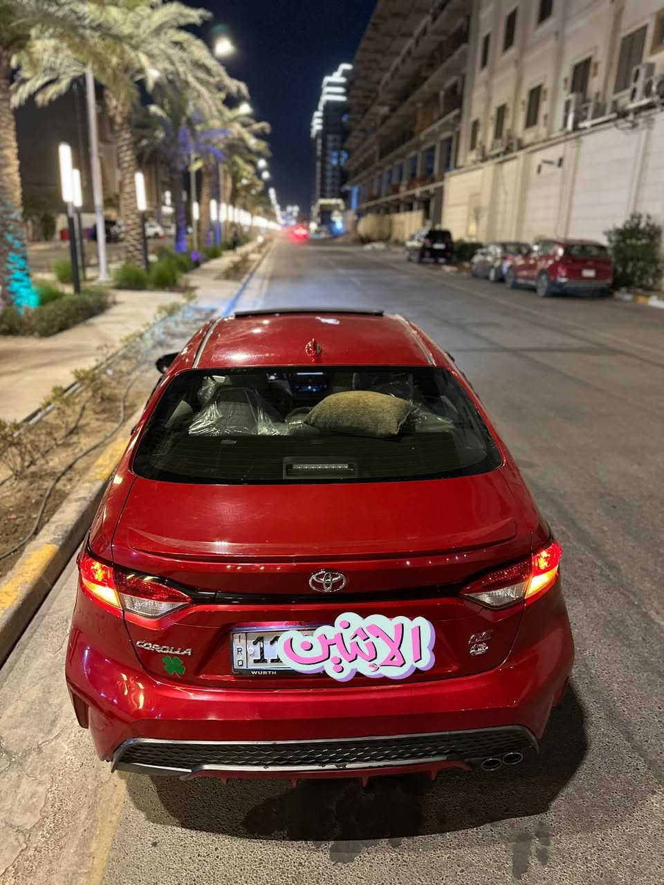 كورلا موديل 2021 فئة SE
وارد امريكي ضرر جاملغين امامي وبنيد فقط رقم بغداد أنگليزي السعر 132وبيها مجال للطيبين 
فووول مواصفات 
فتحه سقف 
بصمه تشغيل 
اشاير بالمري
شفتات سرعه 
نضام ترحيب عند الاقتراب 
تحكمات ستيرن 
تحديد مسار 
السياره ماشيه 66 mi 
كير ومحرك كفاله 
تخم تاير جديد 
لايتات زرع عدسات LED جديده متغيره 
ادامه كامله للسياره  دهن محرك وكير وتبريد  وحدادية صدر ادامه كامله بحاله جيده جدا 
للأستفسار اتصل
*********** العنوان بغداد
