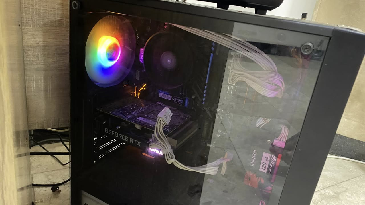 تجميعه كالمه للبيعه  سعر مليون مواصفات 
كيس 
30508gb 
 M.2512 
Ssd 120 
Hdd1t
B450 
Ram 1x16 3200 
Power 750 
Razen 5 4650G
وياها شاشتين fhd  
جبيره 75 hz  وثانيه 60hz 
سماعه كيمنك 
وياها سبيكرات 
 وياها ميز وكرسي  
وكامره  وكيبورد عدد  2  واحد لوجتك وثاني دراكون 
وماوس 
وماوس باد 
مكاني بغداد بدون توصيل  كامل ابيع


**إذا كنت صاحب هذا الإعلان وتريد حذفه لأي سبب، رجاءا أرسل رسالة إلى الدعم الفني**