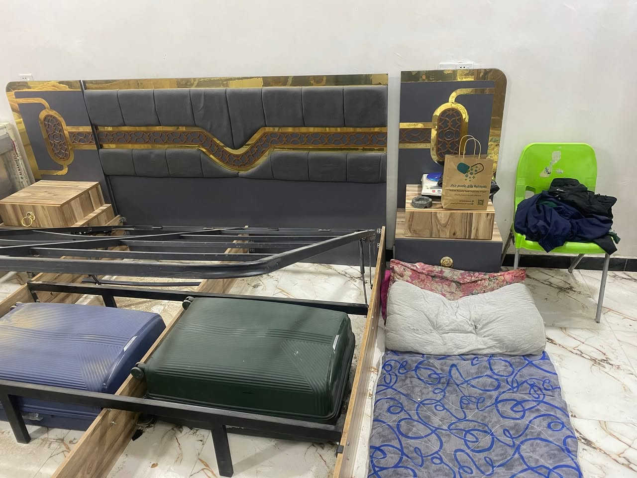 السلام عليكم
غرفة نوم تركي اصلي 10 قطع نضيفة جداً اخو الجديد بسعر مناسب جداً
المكان : الزعفرانية

للتواصل راسلني واتساب على هذا الرقم :
***********
