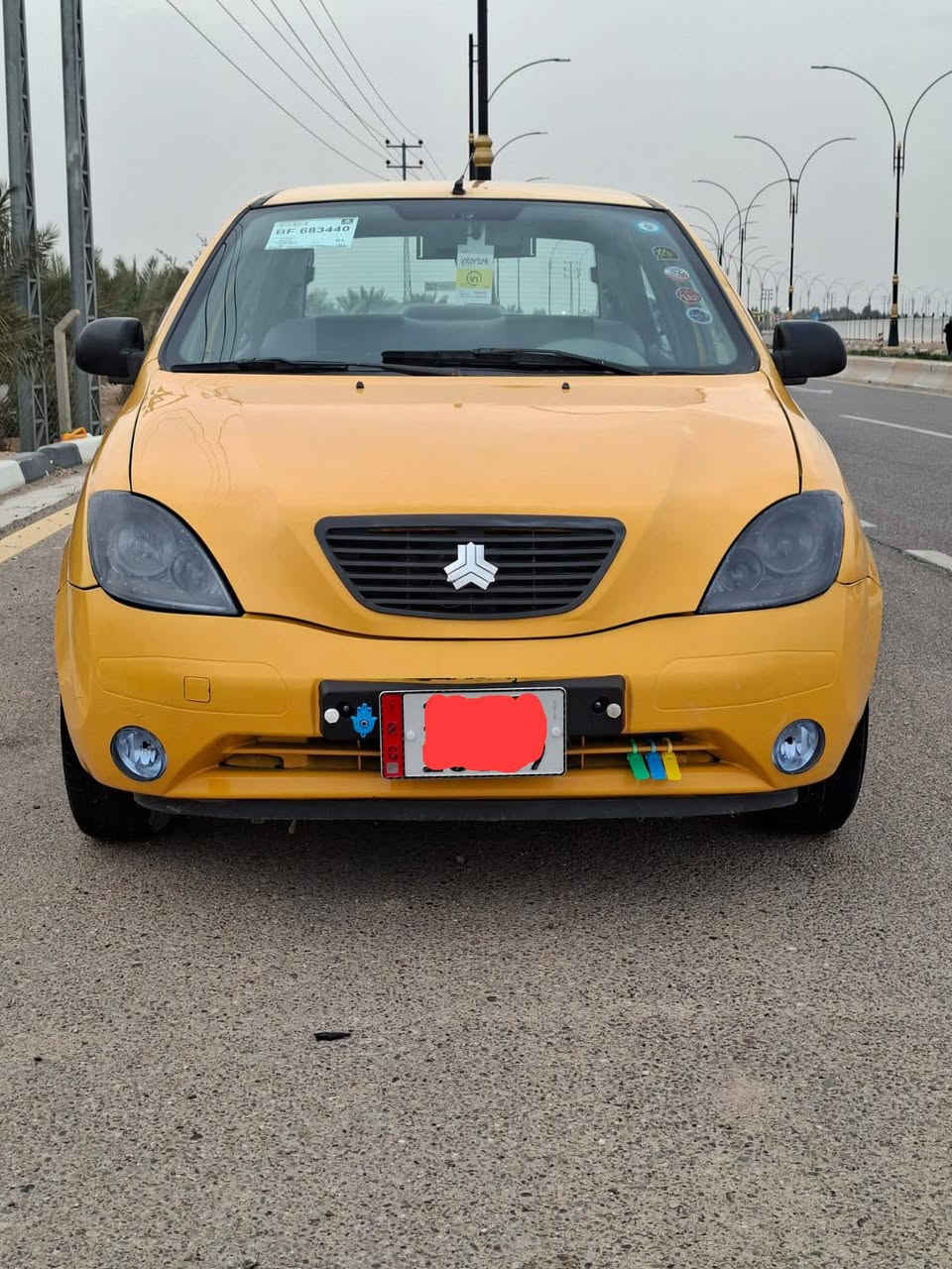 السلام عليكم طيبه للبيع موديل 15رقم بغداد انكليزي كير ومكينه جدد حداديه جديده كهربائيات كلها شغاله مكفوله من الظربه والتبديل تخم تاير ابو الخطه راعيها جيراني المكان كربلاء السعر 37وبي مجال بسيط رقم التلفون***********
