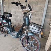 باسيكل شحن للبيع بطاريات قبل سبوع نشدن جديده تاير خلفي جديد فقط حساس ع...