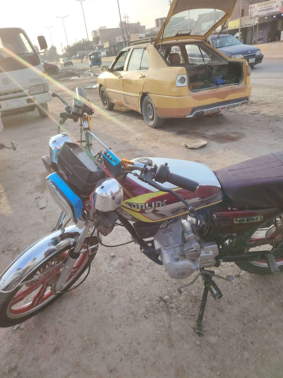 سلام عليكم دراجه يراني موديل 2022 للبيع دراجه نضيفه مال جناي خير من الله ما مفتوحه اوراق موجوده دراجه سعر ٥٠٠ وبيها مجال حك الجيه لدراحه تخبل  للستفسار الاتصال عله الرقم***********
