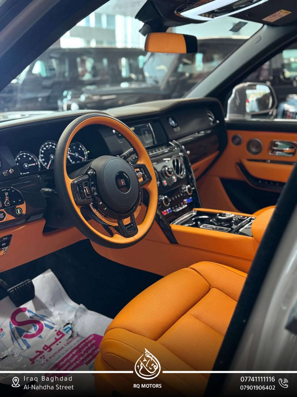 �🔥 رولز رويس كولينان 2024 (Black Badge / Cullinan) 🚘

🔥 ماشية قليل 1000 كيلومتر فقط – بحالة الوكالة 🔥

✨ المواصفات:

• محرك V12 توين تيربو سعة 6.75 لتر
• قوة 592 حصان (حتى 600 حصان بفئة Black Badge)
• نظام دفع رباعي AWD ذكي
• ناقل حركة أوتوماتيك 8 سرعات
• تسارع 0-100 كم/س خلال 5.2 ثانية تقريباً
• تعليق هوائي فائق الراحة مع نظام Magic Carpet Ride
• أبواب رولز رويس الشهيرة (Coach Doors) بفتح عكسي كهربائي
• مقاعد جلد فاخر مع تبريد وتسخين ومساج
• سقف النجوم Starlight Headliner الأصلي
• شاشات معلومات وترفيه متطورة مع نظام ملاحة
• كاميرات 360° + حساسات أمامية وخلفية
• نظام صوتي Rolls-Royce Bespoke Audio الفاخر
• ثلاجة خلفية + طاولات تنفيذية (حسب التجهيز)
• إضاءة داخلية محيطية فاخرة
• نظام رؤية ليلية Night Vision
• أنظمة أمان متقدمة (تنبيه اصطدام، المحافظة على المسار، مراقبة النقطة العمياء)
• جنوط رياضية فاخرة بقياسات كبيرة
• بصمة دخول وتشغيل ذك

للأستفسار اكثر زيارة موقعنا الكائن معارض النهضة الشارع الرئيسي 
‎‏‎اوقات العمل من السبت الى الخميس
‎من الساعه 10:00 صباحاً الى الساعه 7:00 مساءاً 
‎‏‎للأستفسار الاتصال على الارقام 
*********** 
***********
