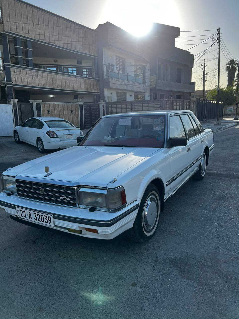 السلام عليكم عندي سوبر موديل 85 مكفولة من الضربة بيهة تلث قطع صبغ ابيع احزام  مكينة وكير بطة 2500مكينة وكير مكفولات صدر امامي وخلفي جديد تخم  تاير رقم سليمانية الجديد هزة جديدة  سنوية باسمي  مكان السيارة بغداد الهاتف *********** مكلف بالنشر
